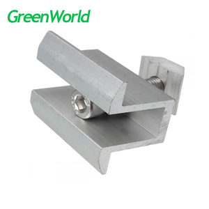 Kit de pince solaire en aluminium à bas <span class=keywords><strong>prix</strong></span> pince d'extrémité de montage de panneau solaire - Product Image 2