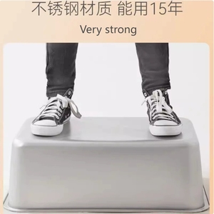Vente en gros, promotion exceptionnelle : Bac à litière <span class=keywords><strong>pour</strong></span> chats en acier inoxydable, grande taille, facile à nettoyer, personnalisable OEM/ODM - Product Image 6