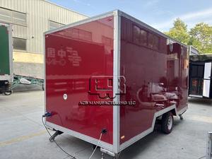 Camion de restauration rapide mobile entièrement équipé en acier inoxydable, aluminium et fibre de verre avec équipement de cuisson - Product Image 2