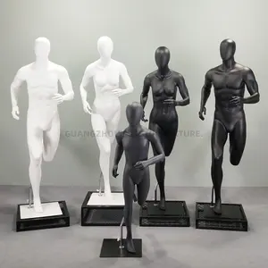 Mannequin de sport au design moderne, mannequin femme en lin noir, mannequin de sport en fibre de verre au meilleur prix