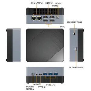 Yctipc WIN-11 Pro Mini Pocket PC NUC in-tel 13th/12th Gen Máy tính để bàn PC DDR4 M.2 2280 NVMe 2.4G + 5G Wifi