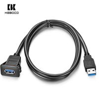 Cable USB 2.0 Tipo A a Mini USB de PVC de 5 Pines para Controlador, Reproductor MP3, Cámara de Coche y Carga de Datos