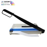 Ofitech Premium 12 pouces A4 16 feuilles 5 en 1 coupe-papier machine à découper le papier de bureau coupe-guillotine
