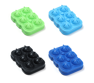 A5131 de silicona fácil liberación hielo bola de hielo molde para escalofriante cóctel - Product Image 1