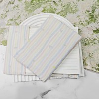 Housse de livre en tissu Cœur Arc-en-ciel réglable, protège-journal réutilisable pour agenda, carnet et décoration
