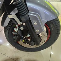 Scooter Eléctrico de 72V de Alta Velocidad (50km/h), Larga Duración, Modelo de Vehículo de Reparto, E-scooter con Asiento, Scooter Eléctrico