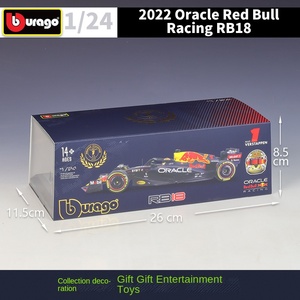 Bburago 1:24 F1 Verstappen Racing RB18 19 <span class=keywords><strong>Perez</strong></span>, Coche de Aleación Fundida a Presión, Modelo de Juguete Coleccionable, W14 SF23 F1-75 Fórmula 1 - Product Image 4