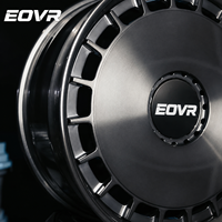 Rines Forjados OEM Personalizados de Aleación 5x114.3 5x112 en Cromo Negro Mate con Borde Profundo para BMW G63 URUS Nissan C8 de 18-22 Pulgadas 30mm