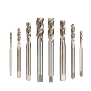 Taraud de machine à filetage hélicoïdal CHENGZHEN HSS-Co <span class=keywords><strong>M8</strong></span> - Tige gravée de précision - Outil de filetage professionnel pour l'acier inoxydable - Product Image 1