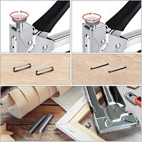 Agrafeuse manuelle de meubles de bricolage robuste pour la décoration de fixation de rembourrage