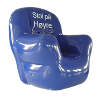 Canapé simple en PVC personnalisé avec dossier confortable pour adultes et enfants