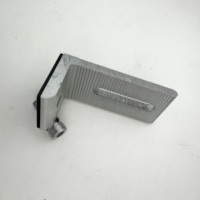 Supports de montage en L anodisés pour panneaux solaires, pour applications sur toits industriels