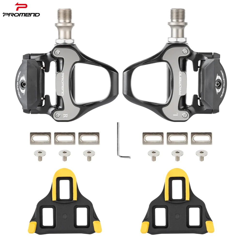 1Prs Promend R540 Self Locking Bicycle Pedals Sealed Bearing S System Road Bicycle Cleat Pedals Auto Lock Bike Pedal R97