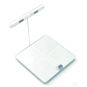 Balance connectée intelligente pour la mesure de la graisse corporelle, 8 électrodes, technologie ITO, mesure d'impédance, écran LED, moniteur de santé et de forme physique - Product Image 1