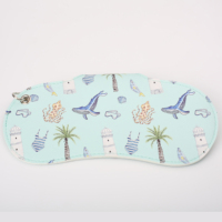 Étui à lunettes imprimé en forme de U, doux et tendance, disponible en plusieurs motifs, accessoires pour lunettes
