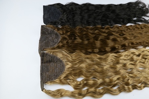 LXT5Wholesale Natural Virgin Bandit Real Russian Remy Ukrain Keratin Machine Extensiones de cabello de doble trama - Product Image 6