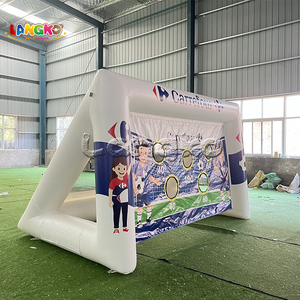 Portería <span class=keywords><strong>de</strong></span> Fútbol Inflable Económica para Penales, Juego <span class=keywords><strong>de</strong></span> Tiros al Arco - Product Image 2