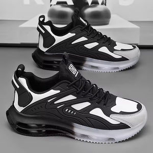 Custom Design Mesh Breathable Rubber Soles Lightweight Lace-Up Sports Anti-Slippery Fashion Trend Men's <b>Casual</b> <b>Shoes</b> All Seasons - Product Image 4