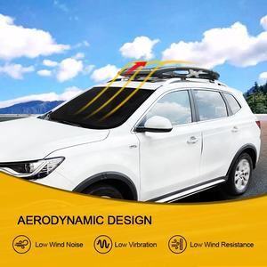 Barres <span class=keywords><strong>de</strong></span> <span class=keywords><strong>toit</strong></span> en aluminium 4x4 JINHUIJU Noir+Argent Capacité 75 kg pour <span class=keywords><strong>Kia</strong></span> <span class=keywords><strong>Sportage</strong></span> 2014 & Mercedes W204 SUV Porte-bagages <span class=keywords><strong>de</strong></span> <span class=keywords><strong>toit</strong></span> <span class=keywords><strong>de</strong></span> voiture - Product Image 3