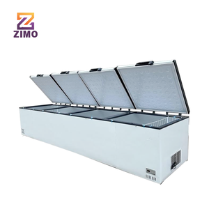 <span class=keywords><strong>Congélateur</strong></span> <span class=keywords><strong>horizontal</strong></span> commercial personnalisable de marque Novel Black à coffre profond avec roues, 2/3/4 portes - Product Image 6