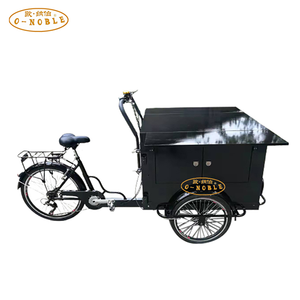 Triciclo móvil con Pedal, carrito de venta de café, tienda de café - Product Image 6