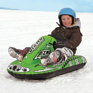 Heavy Duty PVC Inflatable <b>Snow</b> <b>Tube</b> with Safety Handles Foldable & Eco-Friendly for Kids <b>Sledding</b> Outdoor - Product Image 5