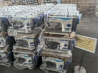 TÊTE DE MACHINE À COUDRE À POINT NOUE À ENTRAÎNEMENT DIRECT F5 UTILISÉE Vente au Kenya Ouganda Botswana Nigeria Ghana Éthiopie Inde