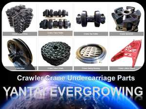 ญี่ปุ่น<span class=keywords><strong>Kobelco</strong></span> <span class=keywords><strong>5035</strong></span> 35T Lattice Boom Crawler Cranes <span class=keywords><strong>Track</strong></span> Padสำหรับช่วงล่างอะไหล่ - Product Image 5