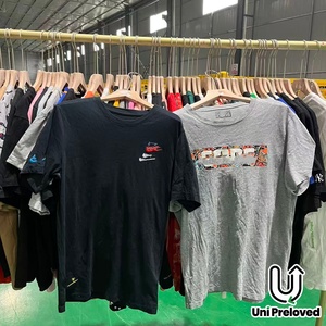Camisetas <span class=keywords><strong>de</strong></span> Marca <span class=keywords><strong>de</strong></span> Segunda Mano F4 al por Mayor, Ropa Barata a Granel, Manga Corta, Estilo Casual Urbano, Suministro <span class=keywords><strong>de</strong></span> Fábrica China, Muestra en 7 Días - Product Image 5