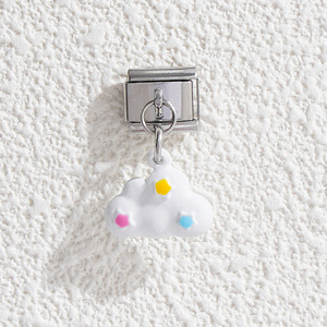 Creative Steel Color Dream Charms Zinc Alloy DIY Modular Splicing Bracelet Pendant Unisex Gift Jewelry Accessories - Product Image 3