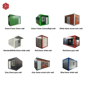 Alta qualità costruito su misura cabine pieghevoli portatili Corona antipioggia case mobili pannello Sandwich contenitore isolamento <span class=keywords><strong>soggiorno</strong></span> - Product Image 5