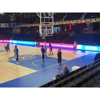 Panneau d'affichage extérieur à LED P10 pour terrain de football, stade publicitaire, clôture, périmètre, tableau de pointage pour terrain de sport