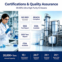 N-Hexane à très faible teneur en aromatiques et ions métalliques, CAS 110-54-3, 99,9 %, qualité électronique pour le nettoyage des plaquettes semi-conductrices, approvisionnement en usine