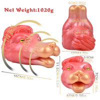 Fantasy-Tier-Maul-Penis-Stroker Drachen-Muschi-Tasche Männliche Masturbatoren Realistische Sexpuppe mit Vagina-Kanal Sexspielzeug für Männer