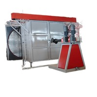 Machine de moulage rotatif pour formage creux, chauffée au gaz, économe en énergie, respectueuse de l'environnement, traitement de type navette, garantie 5 ans