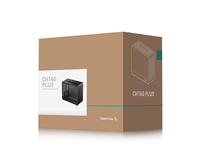 CH160 PLUS Black Aluminum Alloy MicroATX Computer Case & Tower in Stock