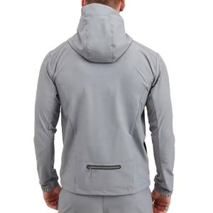Chaqueta Cortavientos Impermeable de Nailon con Diseño de Logotipo Personalizado para Hombre, Chaqueta Deportiva de Exterior para Correr - Product Image 6