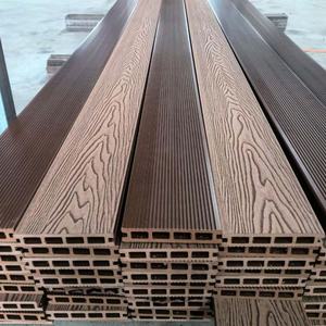 Résistant aux intempéries Co-extrudé Compose WPC Decking Carreaux de sol Extérieur <span class=keywords><strong>Teck</strong></span> Bois Composite Deck Panel Board - Product Image 5