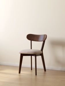 Juego de 4 Sillas de Comedor de Madera de Roble, Sillas Retro Italianas con Respaldo de Madera, Taburetes Sencillos para Restaurante, Hogar, Cafetería y Uso Comercial - Product Image 5