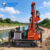 Foreuse hydraulique diesel portable à prix d'usine pour puits d'eau, équipement rotatif de forage de puits à vendre