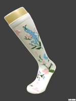 Chaussettes de compression montantes tricotées, respirantes et écologiques, multicolores, pour jeunes et grandes tailles, idéales pour mollets larges – Meilleures ventes en gros