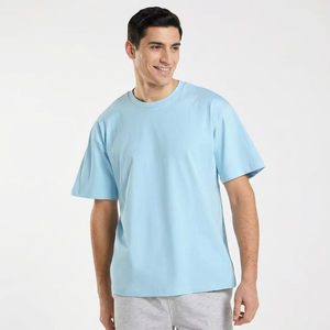 Camisetas de Hombre 100% Algodón, Diseño Personalizado, Alta Calidad, Estilo Casual, Hombros Caídos, Impresión Serigráfica - Product Image 1