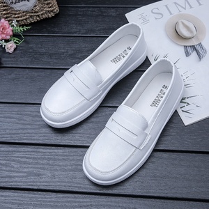 BAEWOON C12 Zapatos de Trabajo Casuales para Enfermeras, Suela Suave, Novedad 2022, Zapatillas Blancas de Ocio, Zapatos de Tela Estilo Pekín Antiguo - Product Image 5