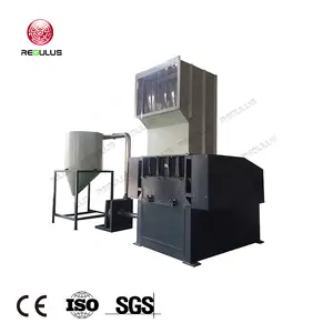 Waste Plastic Bottle Film Sheets PET PP Engineering Plastic Crusher Crushing Machine