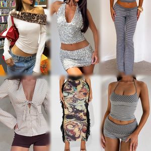 卸売 レディース服 ミックス＆マッチ 古着 ワンピース トップス パンツ スカート 各種ブランド テールグッズ 在庫 - Product Image 1