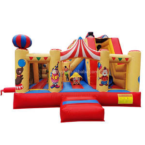 Castillo inflable de circo para niños, casa hinchable para saltar, compra comercial - Product Image 1