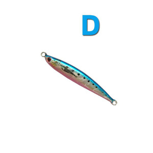 Leurre de pêche métallique réaliste, type cuillère, pour longue portée, appât dur artificiel réaliste, réfléchissant au laser, pour eau douce et eau salée, pour la pêche au bar - Product Image 5