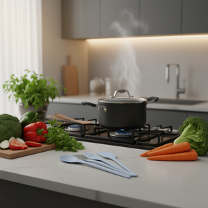 Three Piece Wooden Tableware Set For Kitchen Cooking Tools 12Pcs Ref 12520 - Product Image 3