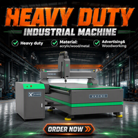 Machine de découpe CNC XUNKE haute précision 3,2 kW à refroidissement par eau, moteur pas à pas simple, 1325x2500mm, pompe à engrenages, PVC, MDF, acrylique, bois