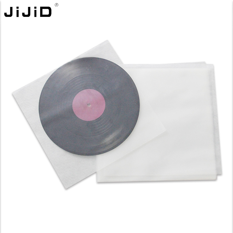 Сумки для DVD JIJID, прозрачные пластиковые пакеты для хранения виниловых пластинок